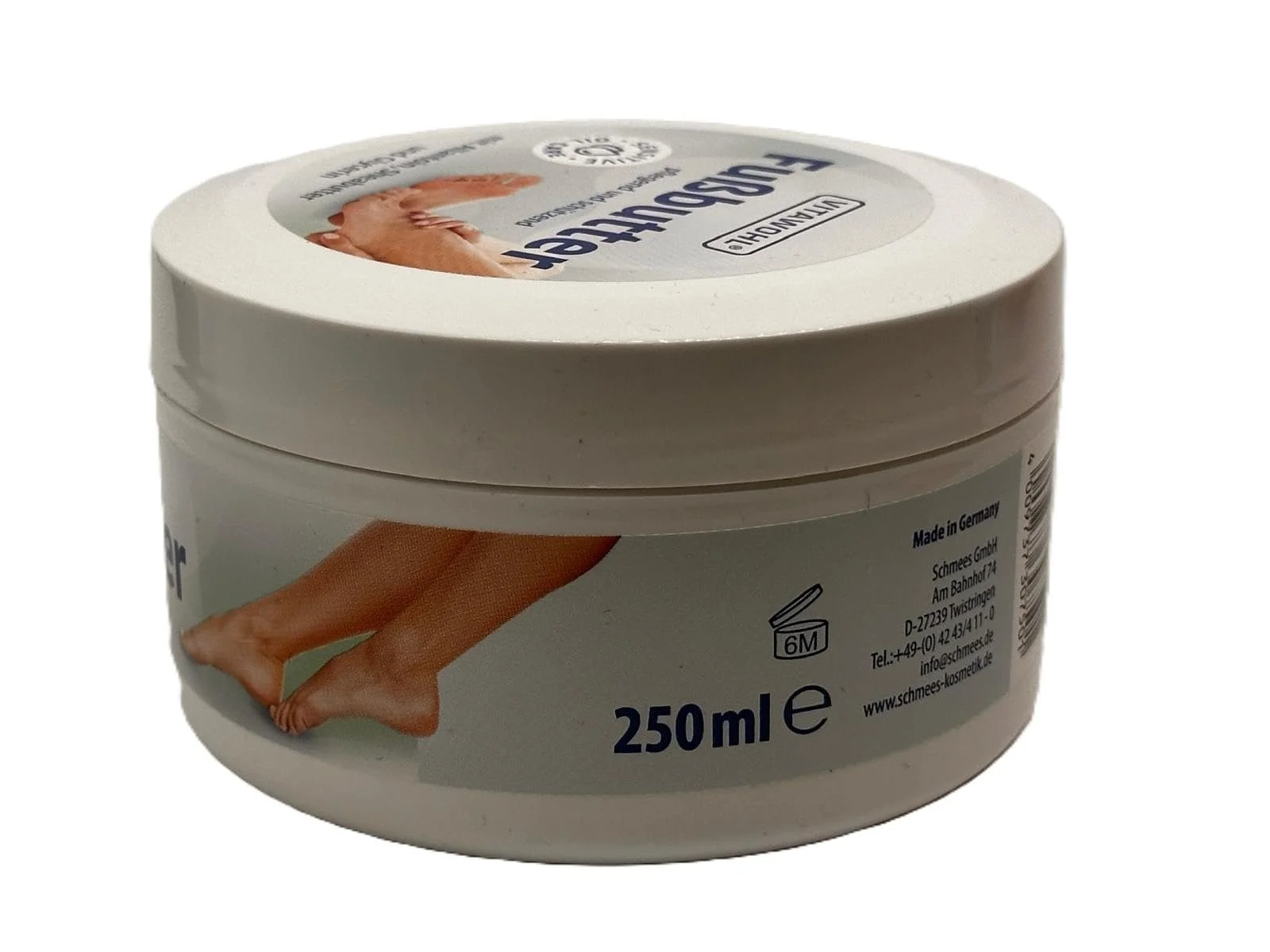 Крем-масло для ног Vitawohl с аллантоином, маслом ши и глицерином 2 x 250 мл Упаковка из 2 шт., фото №4 Крем-масло для ног Vitawohl с аллантоином, маслом ши и глицерином 2 x 250 мл Упаковка из 2 шт., фото №4