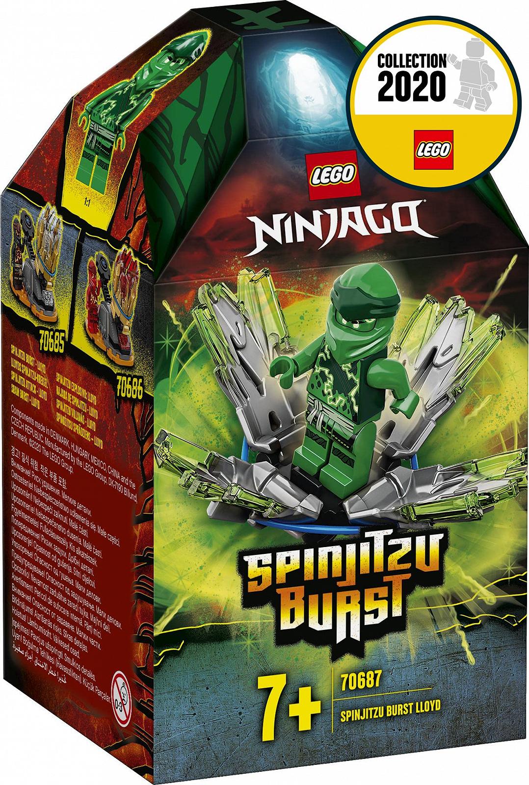 Lego 70687 Ninjago Lloyds Spinjitzu Спінінгова Юла Різнокольоровий, фото №3