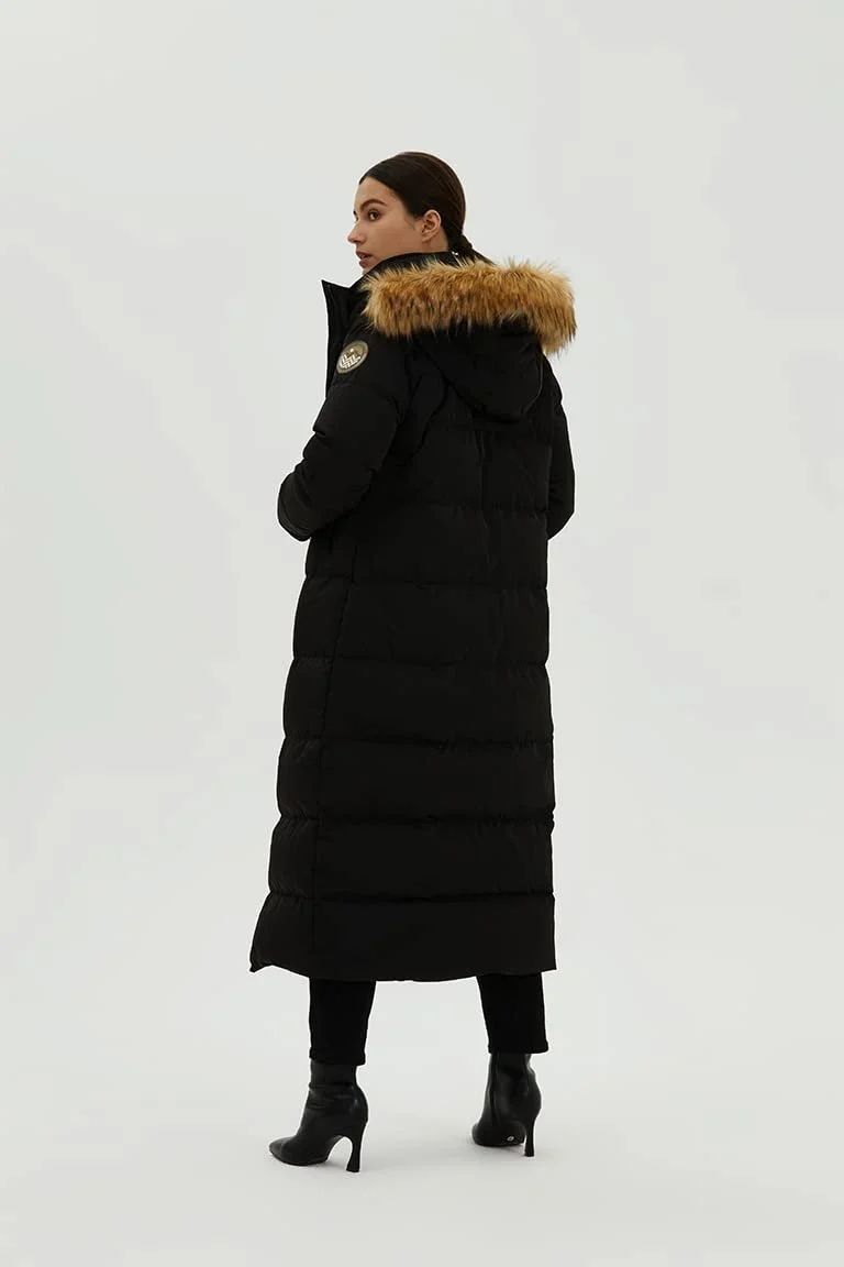 Жіноче пальто Waukee Fitouch довге пухове, фото №6 Жіноче пальто Waukee Fitouch довге пухове, фото №6