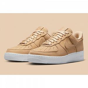 Кроссовки Nike Air Force 1 Premium Бежевый - Фото 1