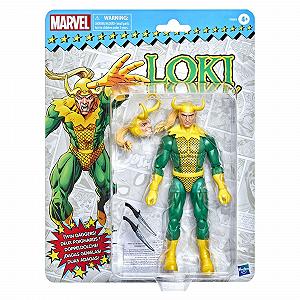 Фігурка Action Marvel Legends Series Локі Ретро-упаковка 15 см - 3 аксесуари synthetic.ua - Фото 1