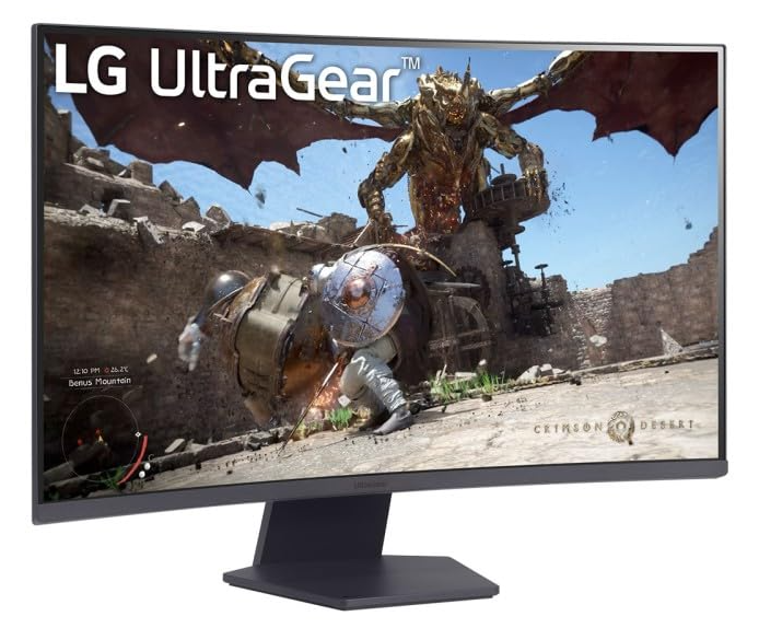 Монитор 32" LG Ultragear™ 32GS60QC-B QHD VA 180 Гц, фото №2