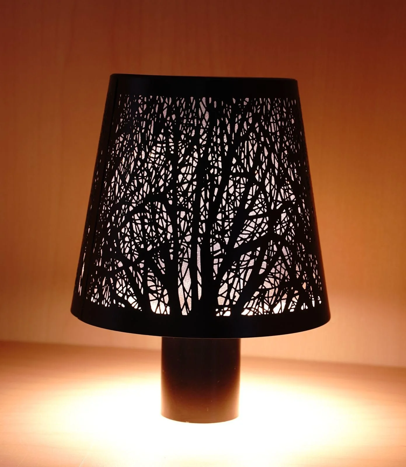 Лампа-насадка на пляшку formano Tree LED сенсорна USB Чорна, фото №3