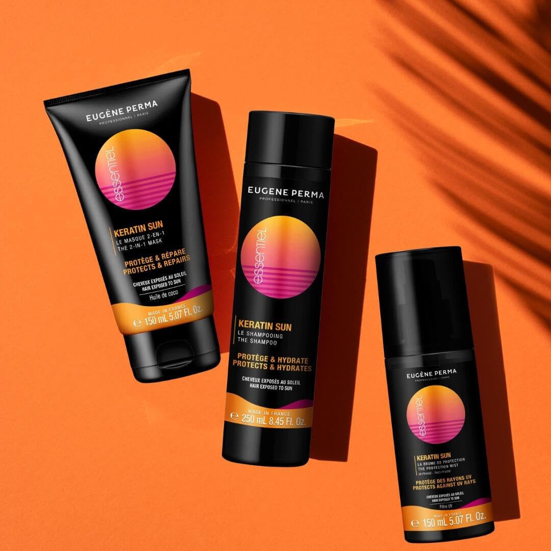 Шампунь Eugen Perma Essentiel Sun Keratin 250 мл, фото №2