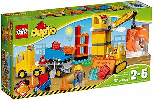 Конструктор LEGO Duplo 10813 Большая Стройплощадка Крупные Блоки - Фото 1