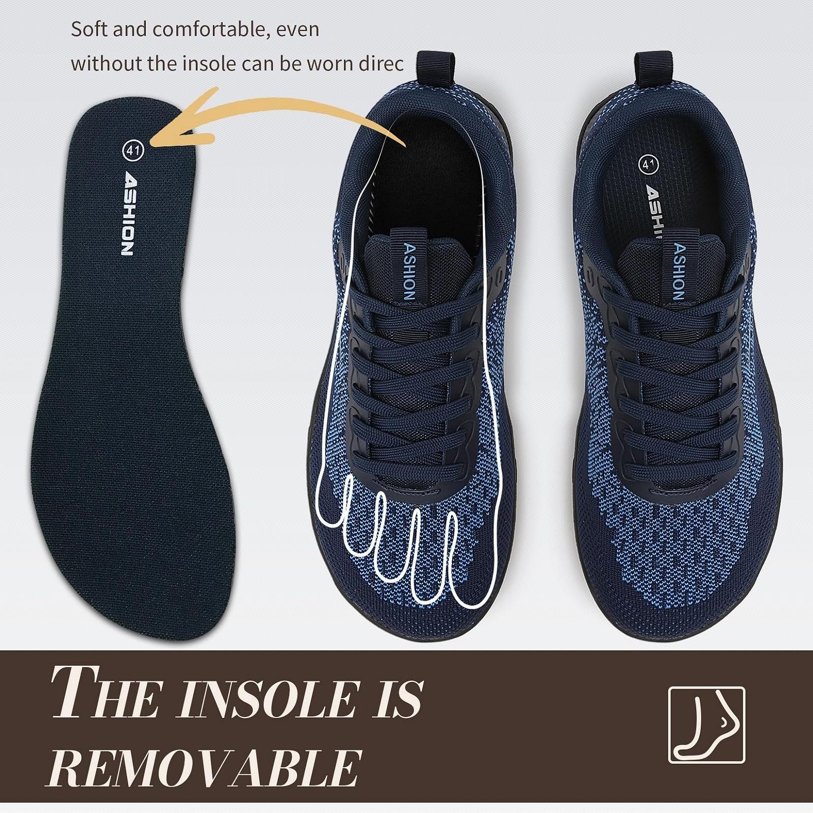 Кросівки ASHION Barefoot з широким носком Мінімалістичні чоловічі кросівки, фото №4