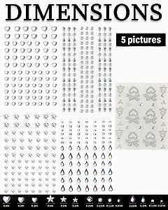 Самоклеючі Блискучі Камінці, для Манікюру synthetic.ua - Фото 1