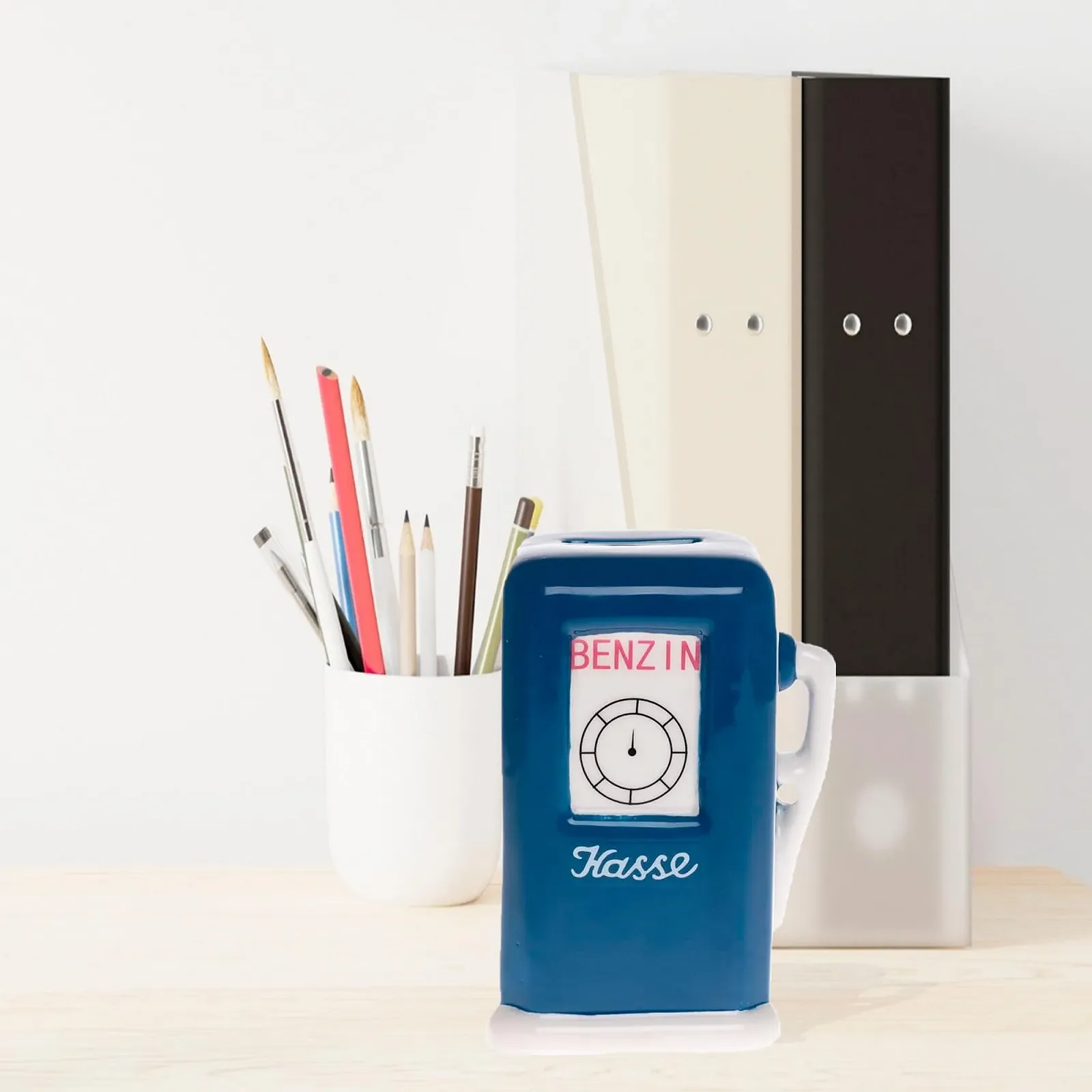 Скарбничка Retro Ceramic Petrol Pump Керамічна, фото №2