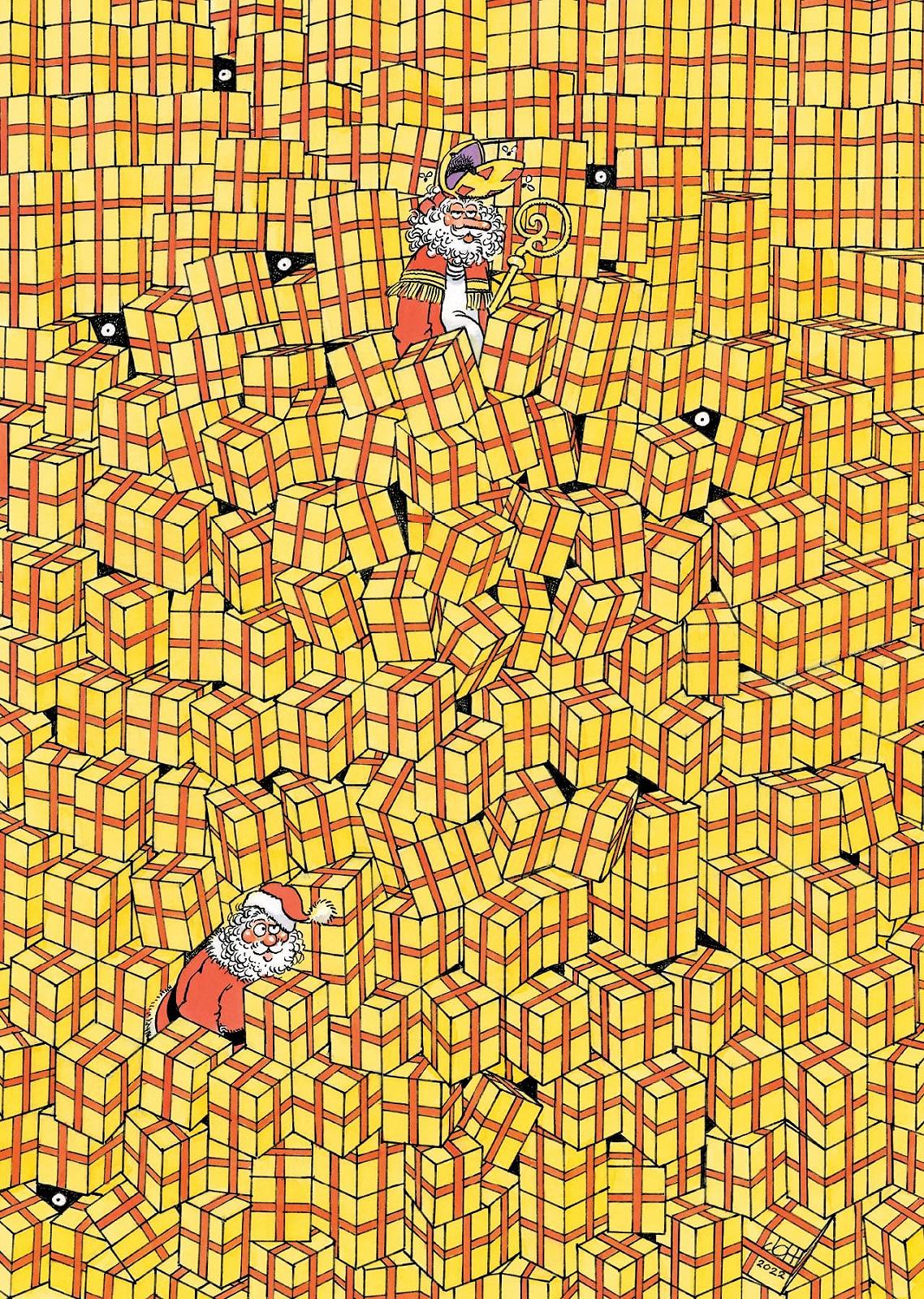 Пазл Jan van Haasteren Expert 4 Gifts Everywhere! 500 деталей, фото №2