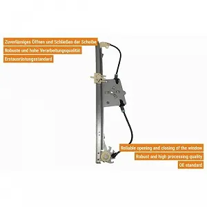 Склопідйомник VAICO V24-0434 FIAT передній правий synthetic.ua - Фото 1