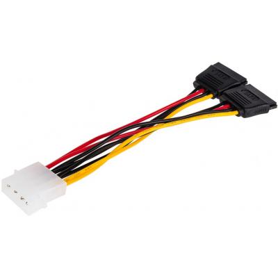 Кабель питания Atcom 16148 Molex-2Sata, 0.2 м, фото №2