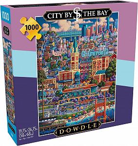 Пазл Buffalo Games Dowdle City by The Bay 1000 элементов 67.9 x 50.1 см - Фото 1