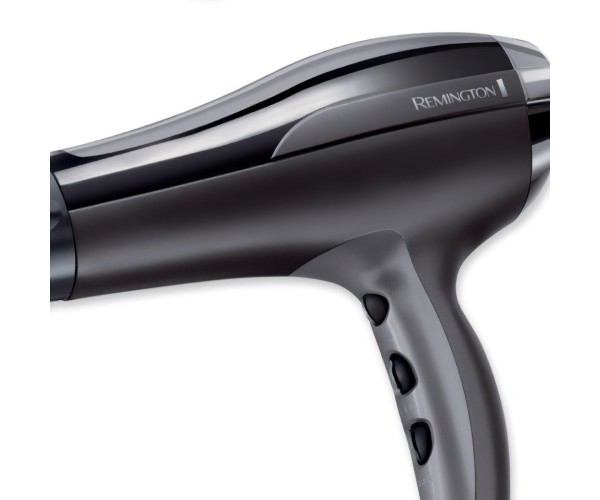 Remington Фен Pro-Air Turbo 2400Вт 3 режими дифузор турмалинова іоніз-я хол обдув чорний, фото №4
