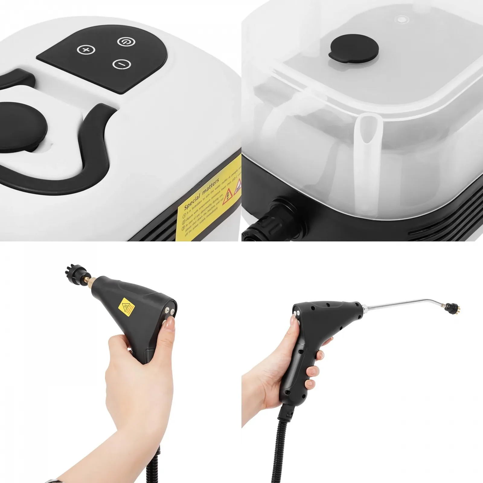 Портативний пароочисник 1500 Вт 1,2 л 6 рівнів, фото №3 Портативний пароочисник 1500 Вт 1,2 л 6 рівнів, фото №3