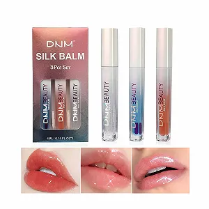 Блиск для губ Зволожуючий 3 шт Зміна кольору Температура Прозорий Блискучий - Фото 1