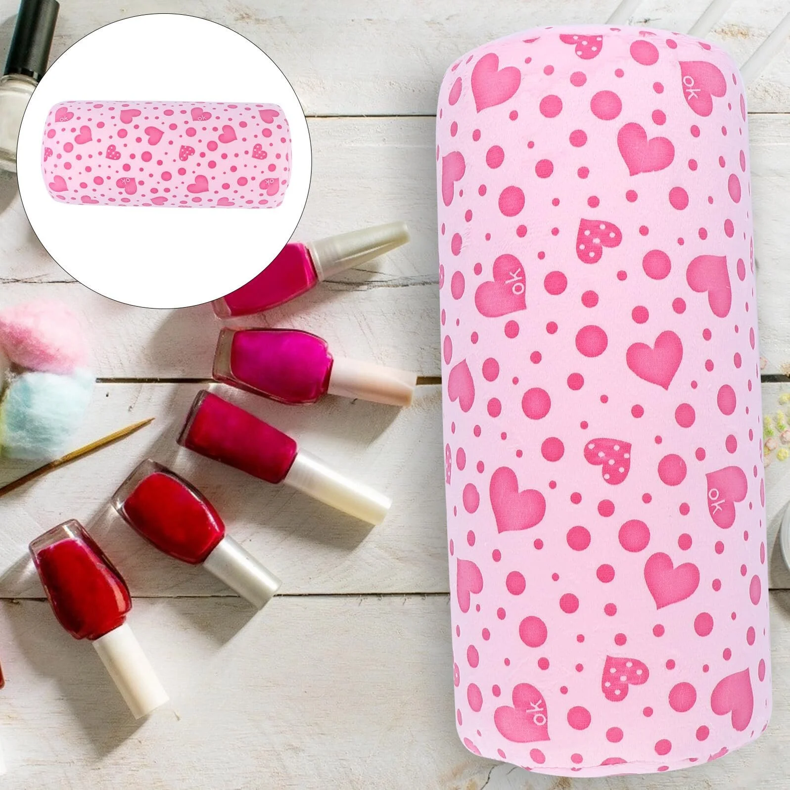 Підставка для рук VALICLUD Півмісяць Рожевий, фото №9 Підставка для рук VALICLUD Півмісяць Рожевий, фото №9