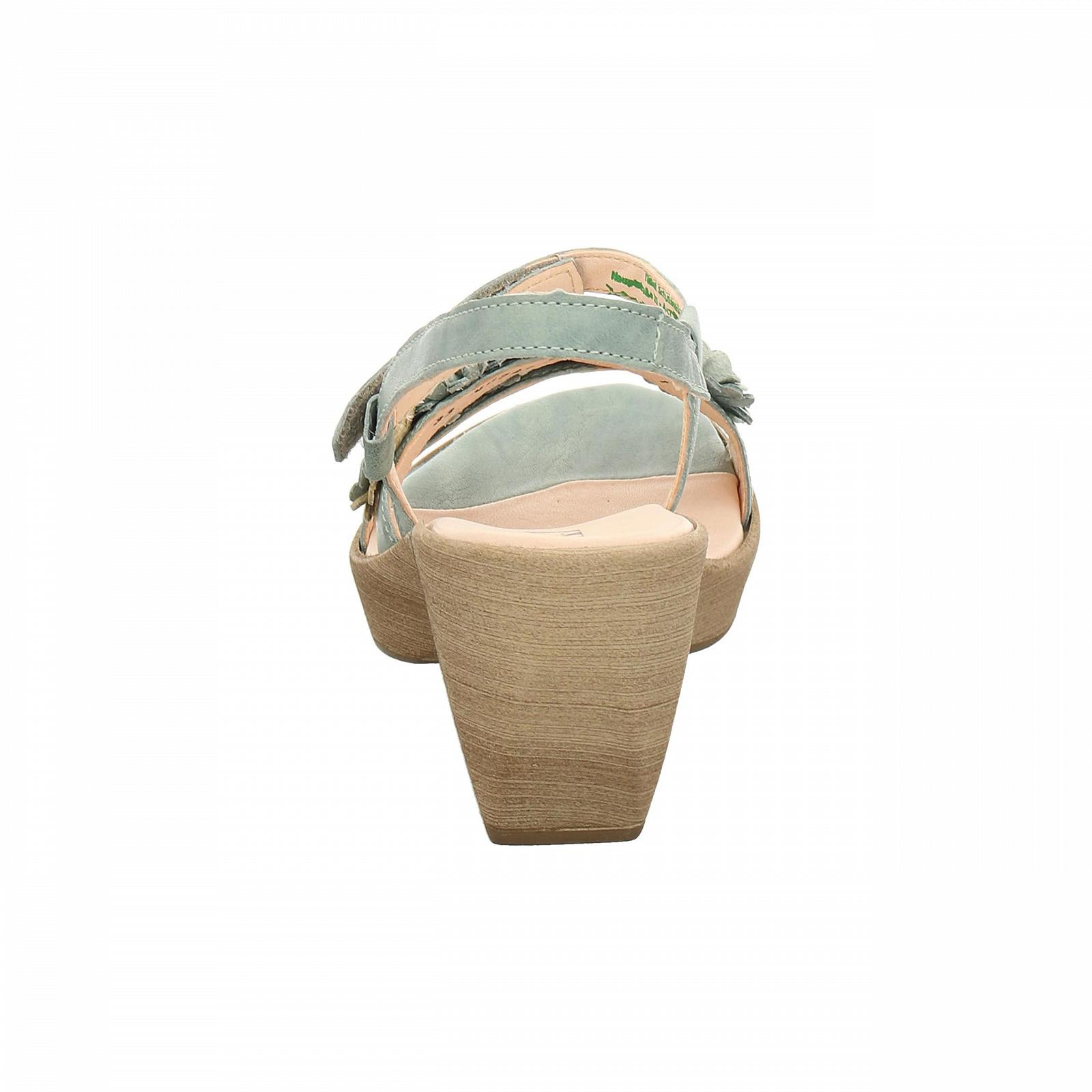 Think! Zeppa Женские сандалии на ремешке из экологически чистой кожи, фото №3