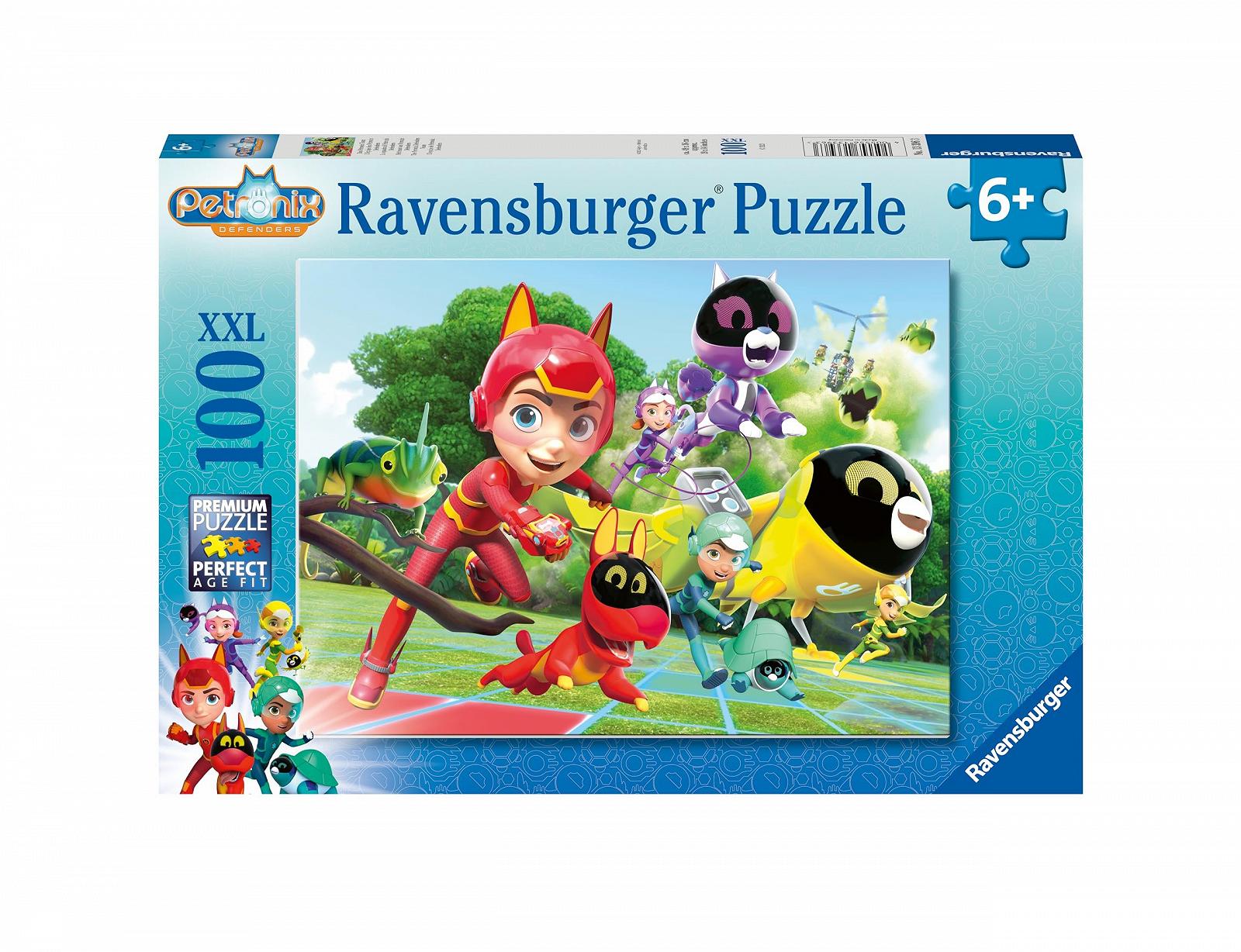 Дитячий пазл Ravensburger The Petronix Team 13396 100 деталей XXL, фото №1