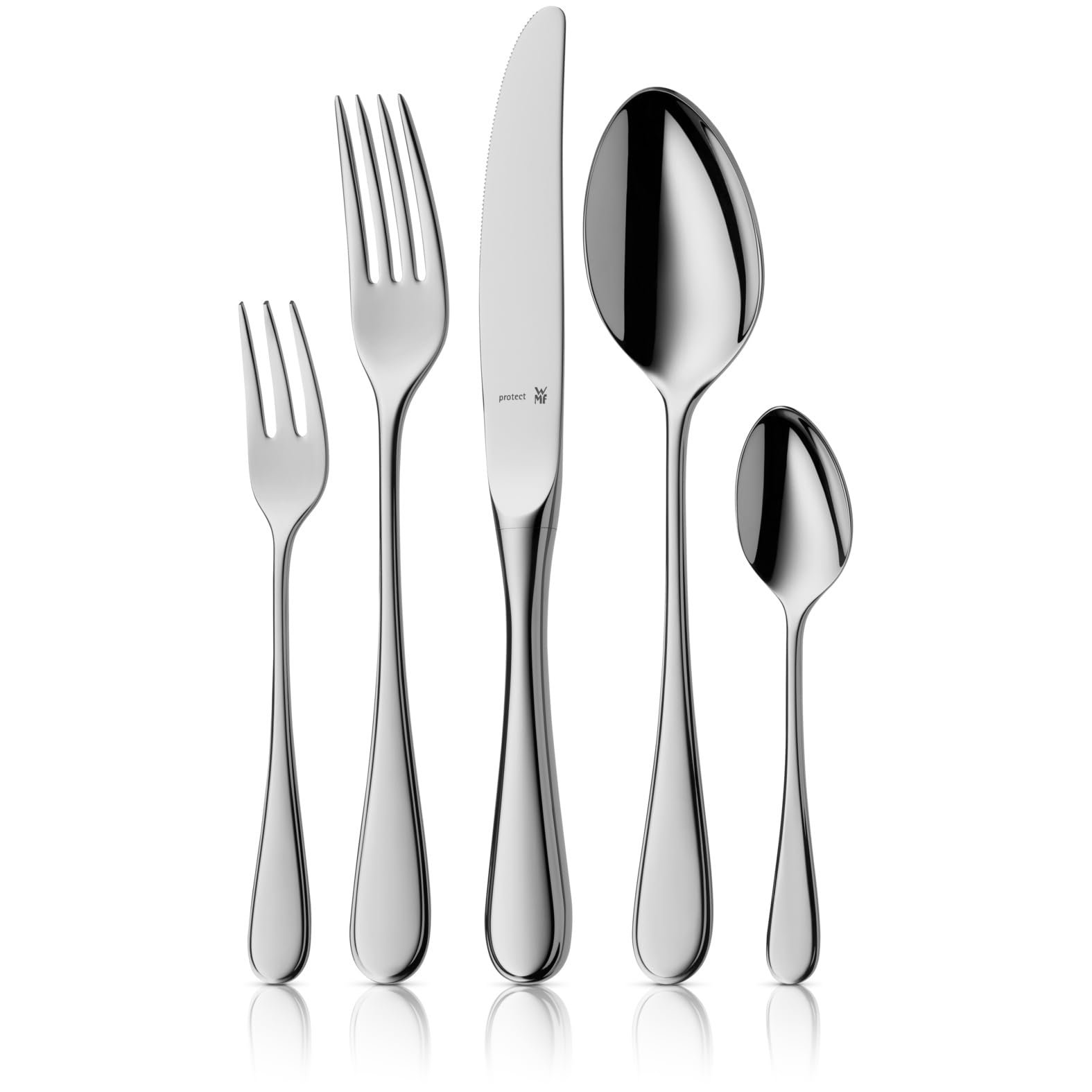 Набір столових приборів WMF Kent 30 предметів Cromargan Protection, фото №1 Набір столових приборів WMF Kent 30 предметів Cromargan Protection, фото №1