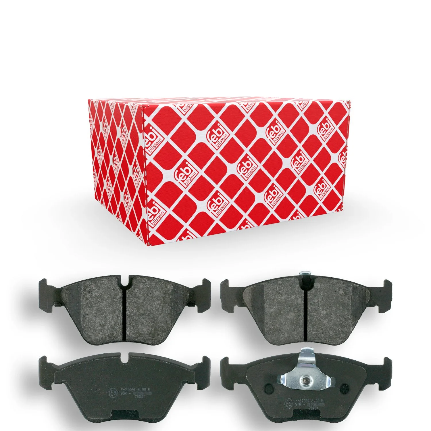 Комплект гальмівних колодок FEBI BILSTEIN 16349 для BMW передній міст, фото №1 Комплект гальмівних колодок FEBI BILSTEIN 16349 для BMW передній міст, фото №1