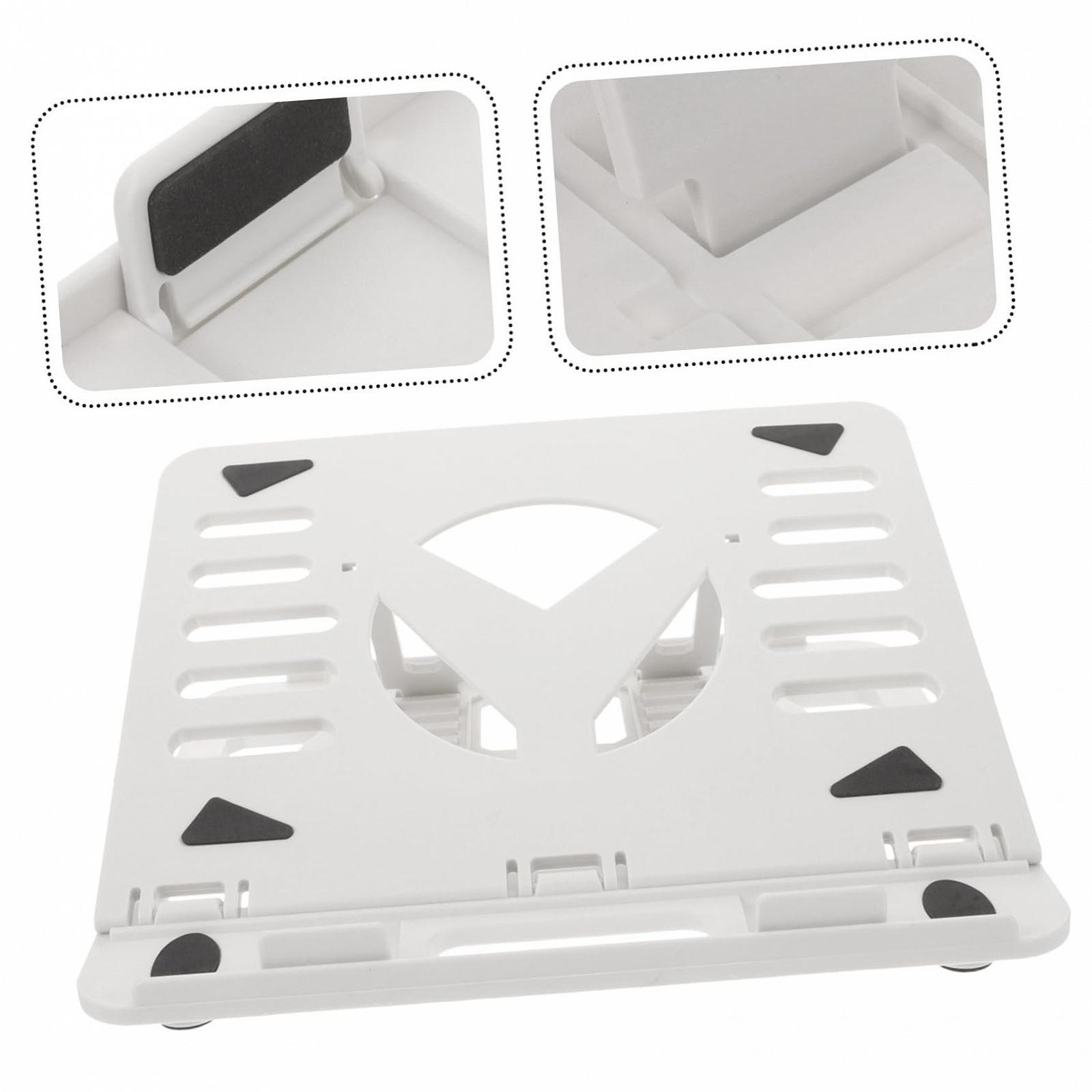 Подставка для ноутбука Sewroro Пластиковая Нескользящая Держатель для ноутбука Регулируемая Складная, фото №5 Подставка для ноутбука Sewroro Пластиковая Нескользящая Держатель для ноутбука Регулируемая Складная, фото №5