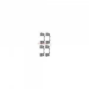 Комплект аксессуаров, тормозные колодки METZGER 109-1730 GREENPARTS передний мост - Фото 1