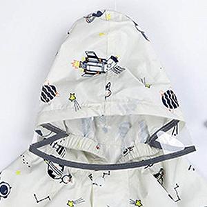 Детский дождевой плащ для девочек и мальчиков для кемпинга Большие размеры Переходная куртка для отдыха на природе Тонкий дождевик Упаковываемая переходная куртка для семейных путешествий, походов и фестивалей synthetic.ua - Фото 1