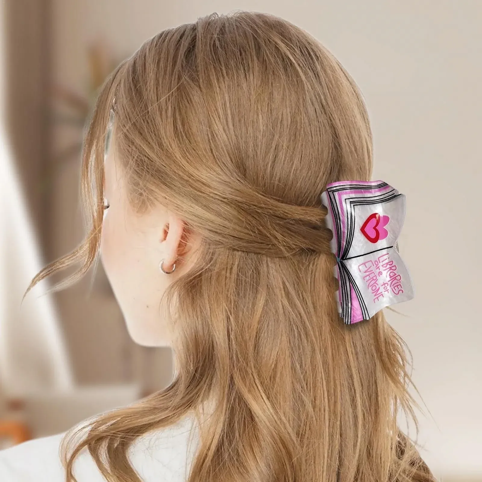 Заколка для волос Книга Элегантные аксессуары для волос, фото №3