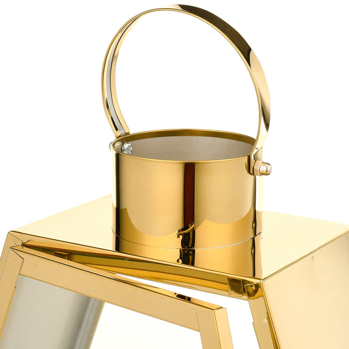 Ліхтарик набір з 2, металевий декоративний тримач для свічок, фото №5