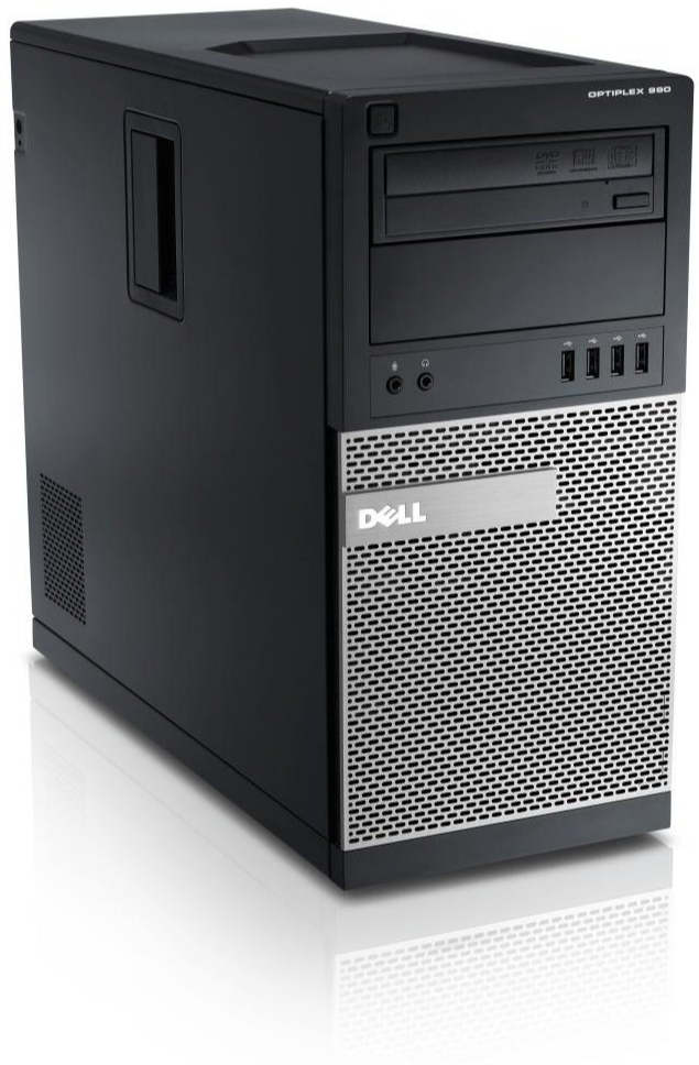Компьютер Dell OptiPlex 990 / Intel Core i3-4150 / RAM 8GB/ SSD 128GB + HDD 512GB / LAN / Windows 10 / Черный, фото №2