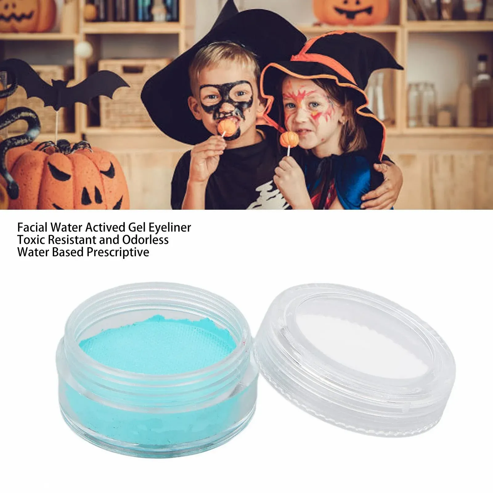 Підводка для очей Painting Halloween Водоактивована матова, фото №2 Підводка для очей Painting Halloween Водоактивована матова, фото №2