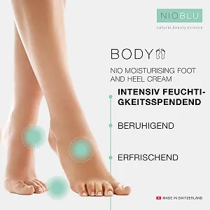 Крем для ног и пяток Nio Moisturising увлажняющий synthetic.ua - Фото 1