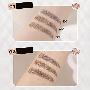 Карандаш для бровей Love Perfect Seconds Eyebrow Pencil Four Pointed, 2 мл, 13.5x1.5 см synthetic.ua - Фото 1