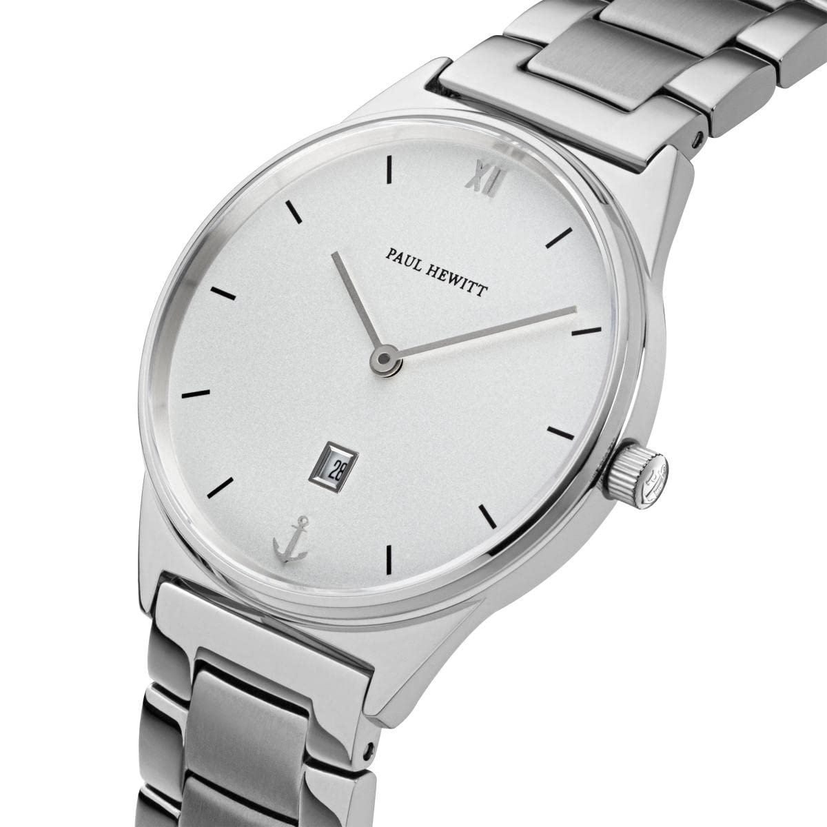 Жіночий Аналоговий Кварцовий Годинник PAUL HEWITT 32014998 Срібний, Браслет, фото №2