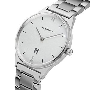 Жіночий Аналоговий Кварцовий Годинник PAUL HEWITT 32014998 Срібний, Браслет synthetic.ua - Фото 1