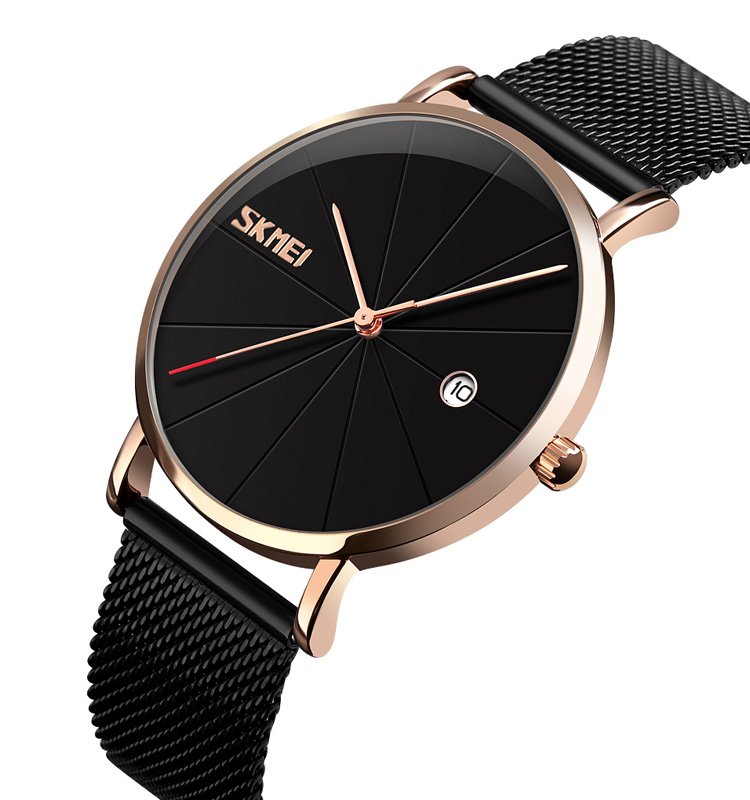 Годинник Skmei 9183RGBK Black-Rose Gold SALE, фото №2