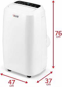 Мобільний кондиціонер Welltec ACN18 18000 BTU WiFi synthetic.ua - Фото 1