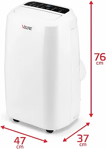 Мобильный кондиционер Welltec ACN18 18000 BTU WiFi synthetic.ua - Фото 1