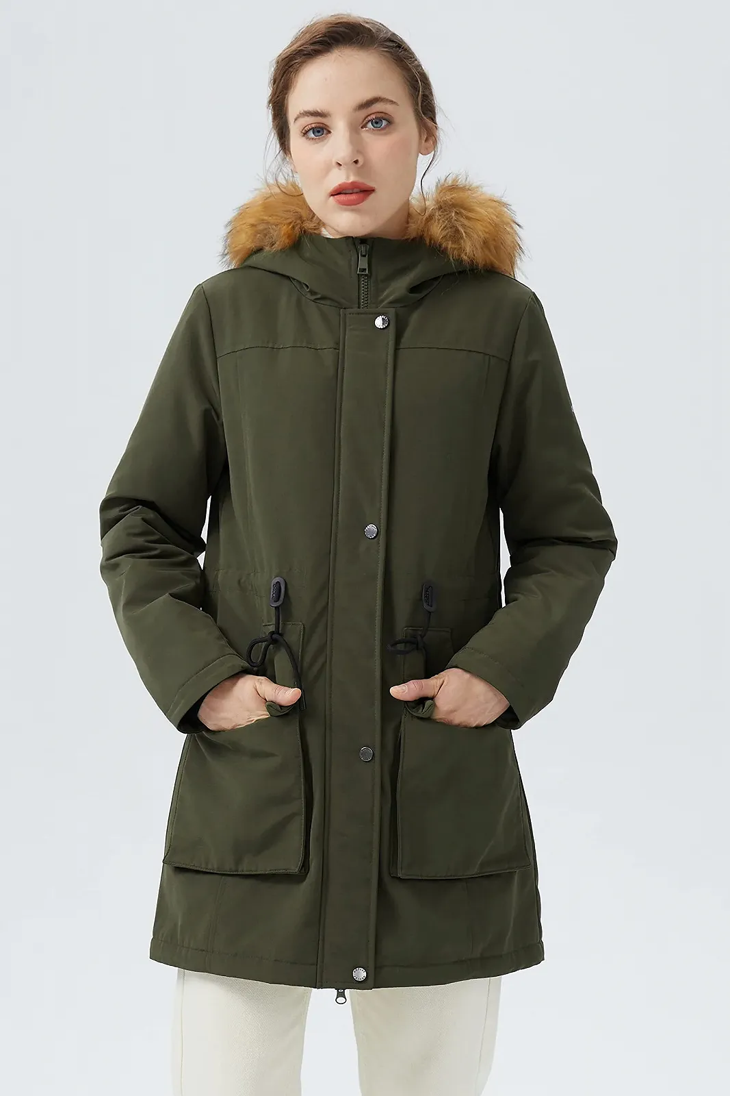 Парка Orolay з товстою флісовою підкладкою, зимова, фото №3 Парка Orolay з товстою флісовою підкладкою, зимова, фото №3