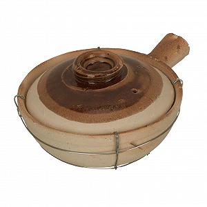 Горщик для запікання керамічний китайський з ручкою - Фото 1