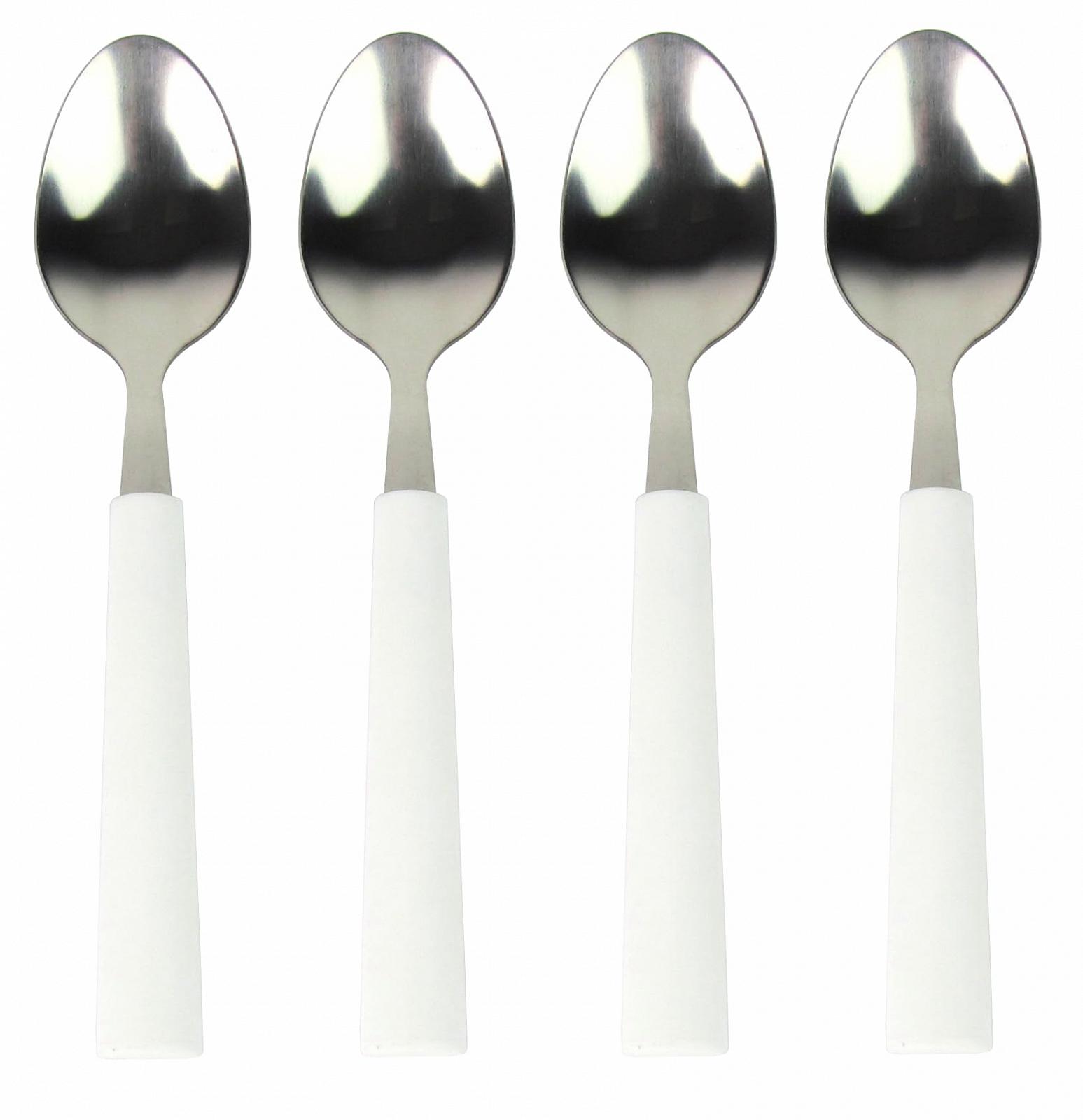 Набор столовых приборов Lentz 16 предметов Белый, фото №6