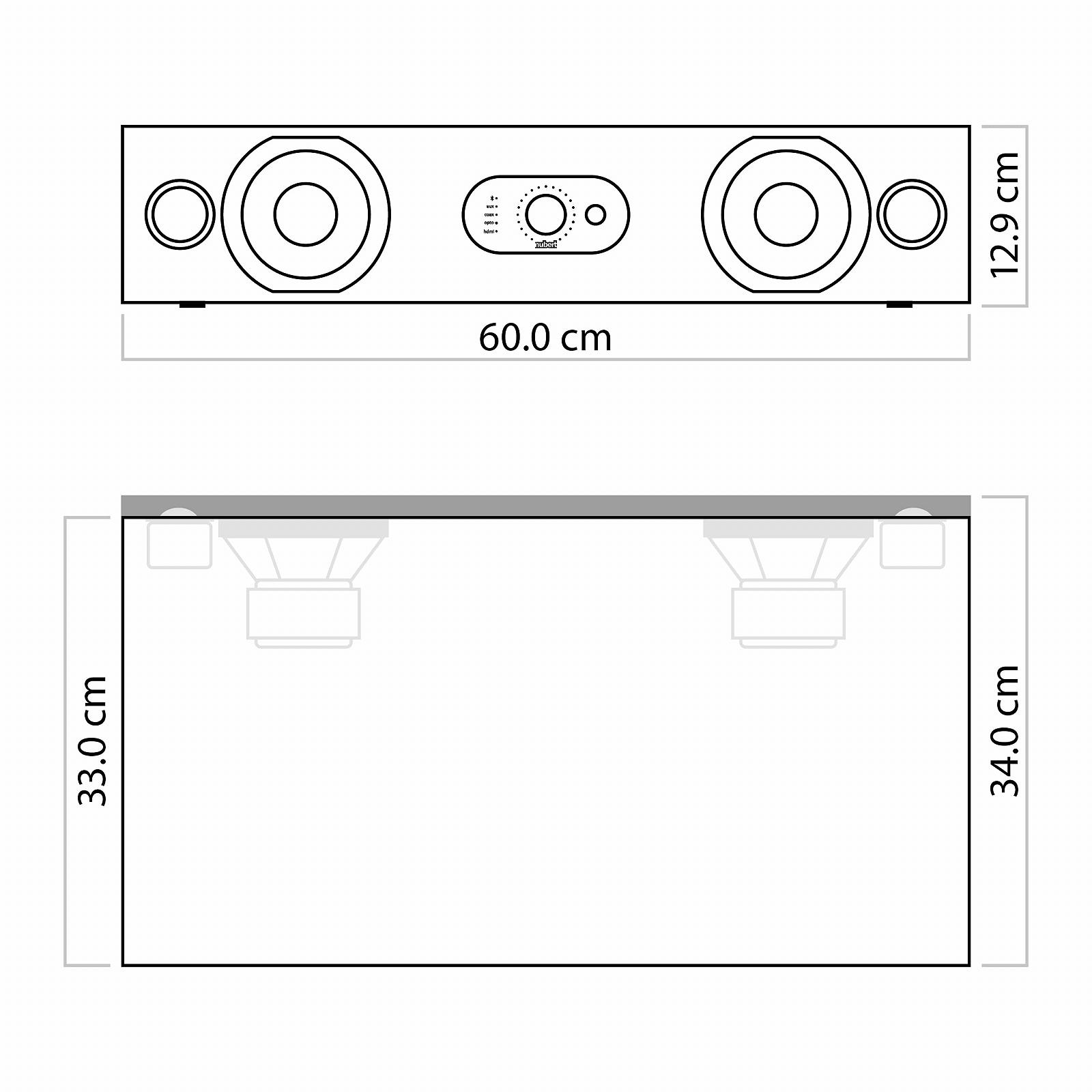 Soundbar Nubert nuBoxx AS-225 180 Вт Black, фото №6 Soundbar Nubert nuBoxx AS-225 180 Вт Black, фото №6