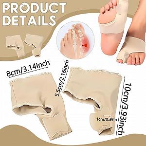 Пов'язка Захисна для великого пальця стопи 2шт з гелевим захистом synthetic.ua - Фото 1