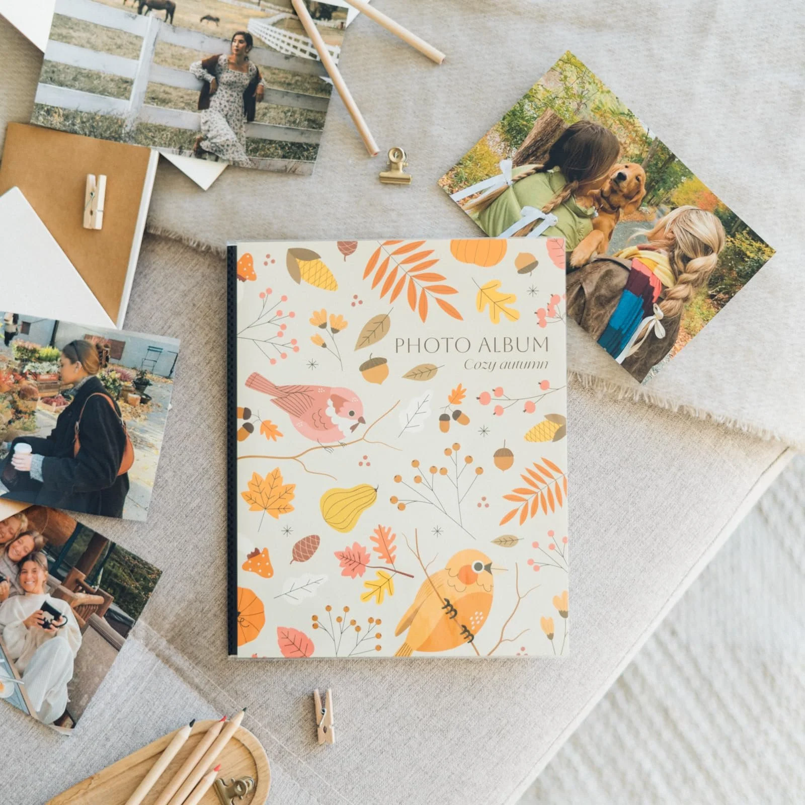 Фотоальбом Slip-in Grupo Erik Cozy Autumn 13 x 20 cm на 48 фотографий формата 13 x 20 cm, фото №7 Фотоальбом Slip-in Grupo Erik Cozy Autumn 13 x 20 cm на 48 фотографий формата 13 x 20 cm, фото №7