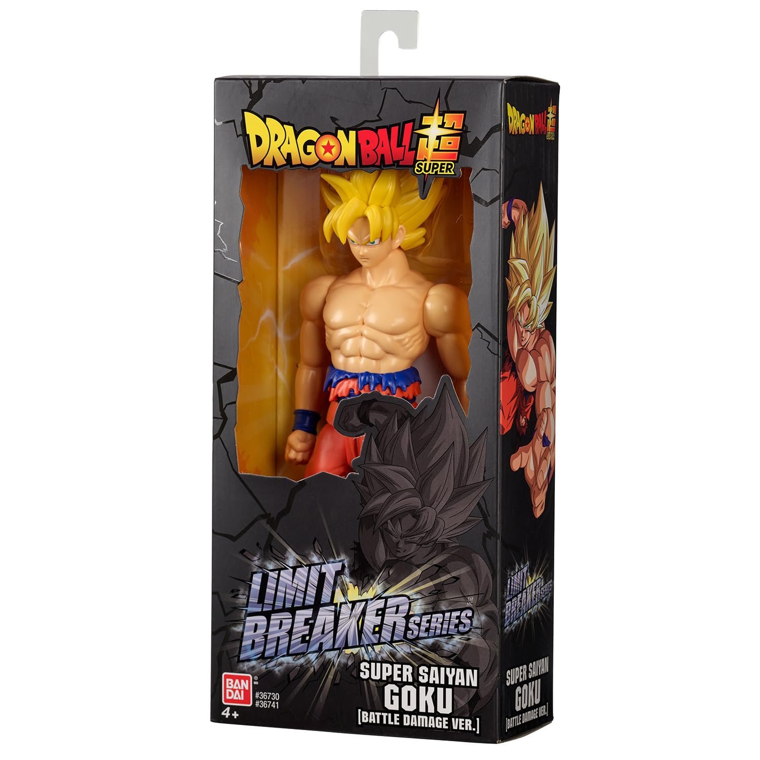Фигурка BANDAI Dragon Ball Giant Limit Breaker Super Saiyan Goku (Battle Damage Ver.), фото №5