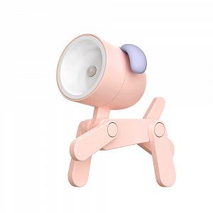 Ночник CalmGeek Cartoon Kinderlampe Mini Hund LED Настольная лампа Регулируемый держатель для телефона для студентов и детей - Фото 1