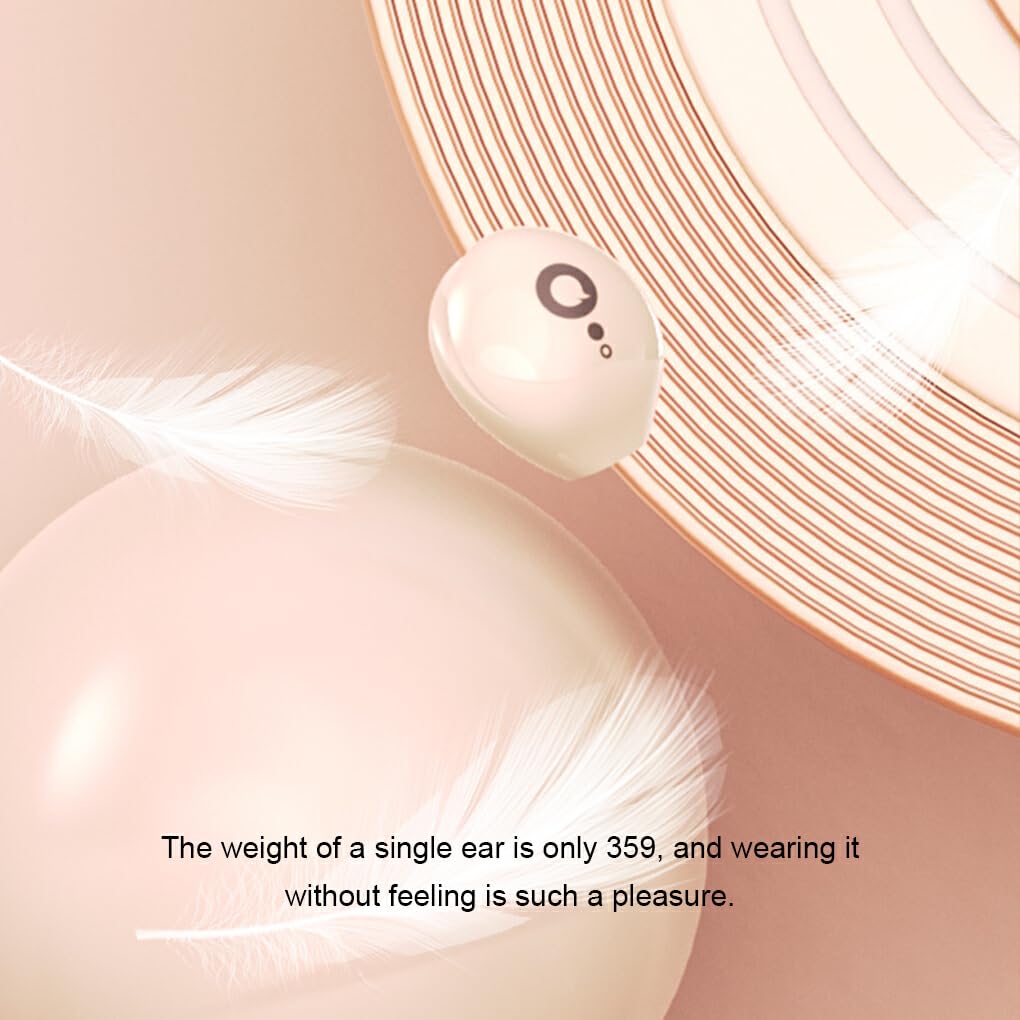 Навушники Ailan Invisible Mini Bluetooth 5.3 True Wireless HiFi Stereo Noise Reduction Sports Skin Colour, фото №3