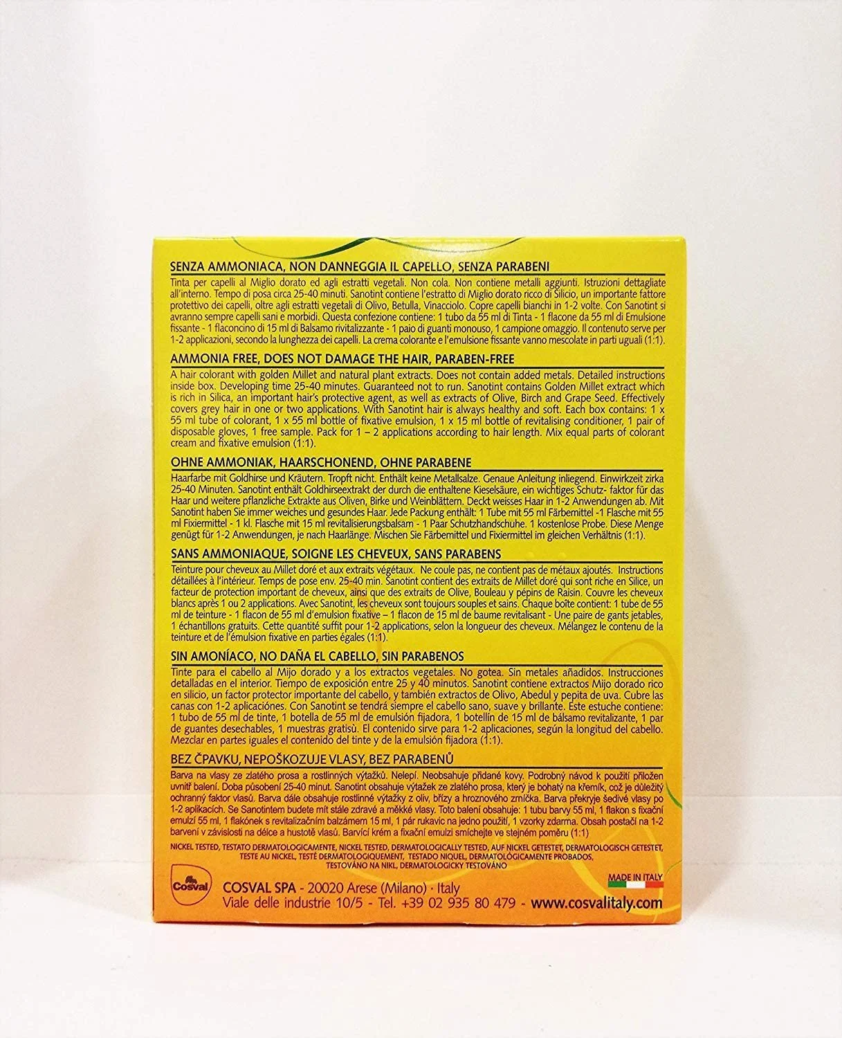 Краска Sanotint Light 71 Черный, фото №2 Краска Sanotint Light 71 Черный, фото №2