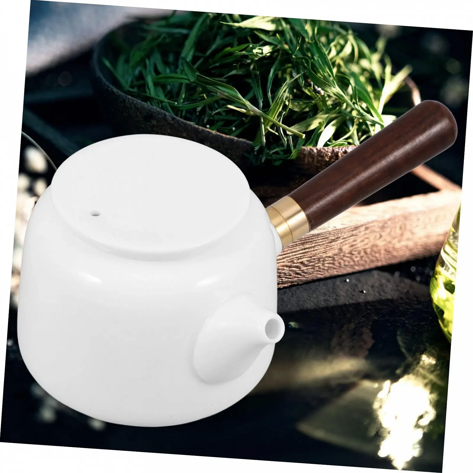 Чайник-заварник PartyKindom  з термостійкою бічною ручкою, ергономічний, міцний і легко миється для китайського чаю кунг-фу та приватних чайних церемоній, фото №7