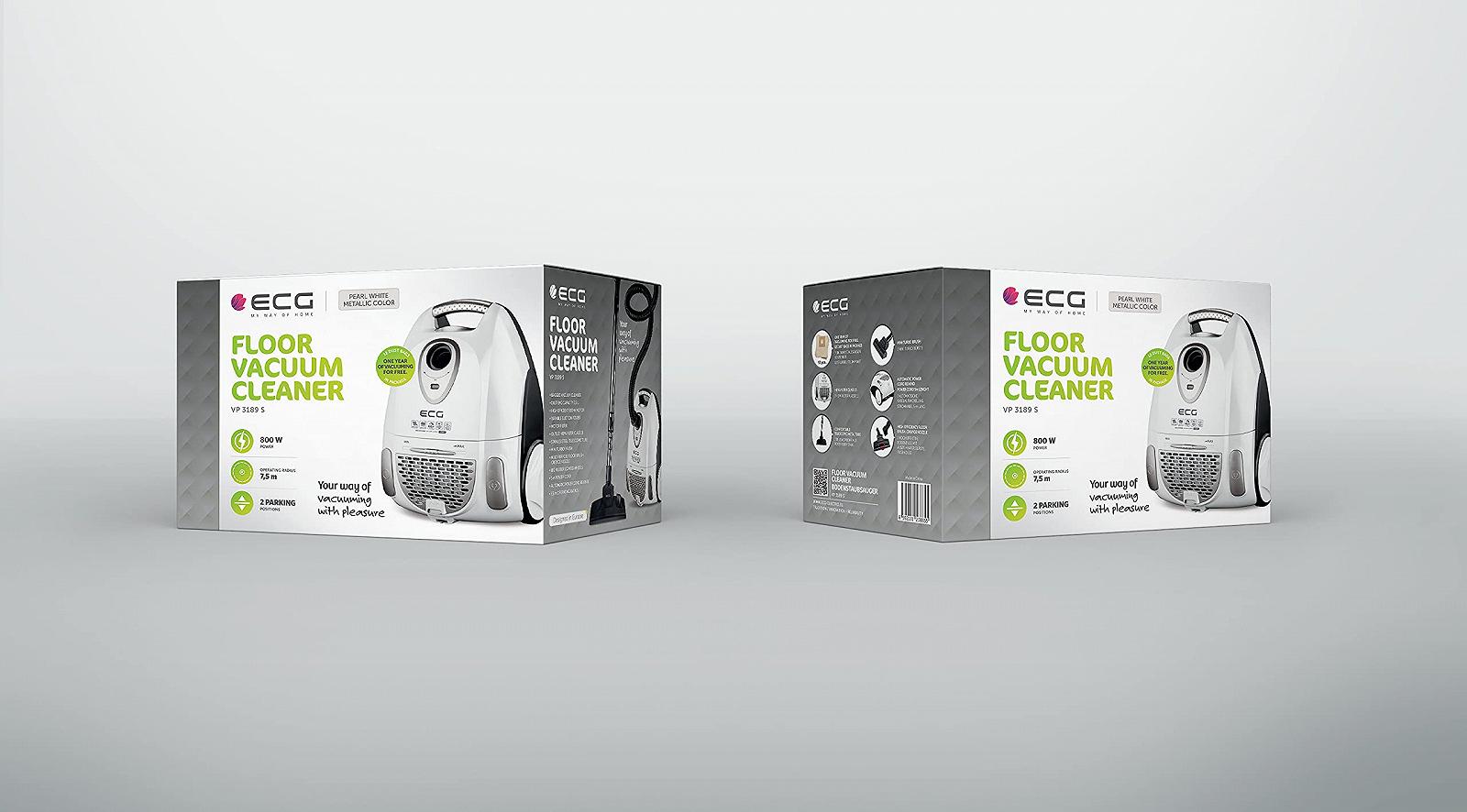 ECG VP 3189 S Белый/Чёрный, фото №12